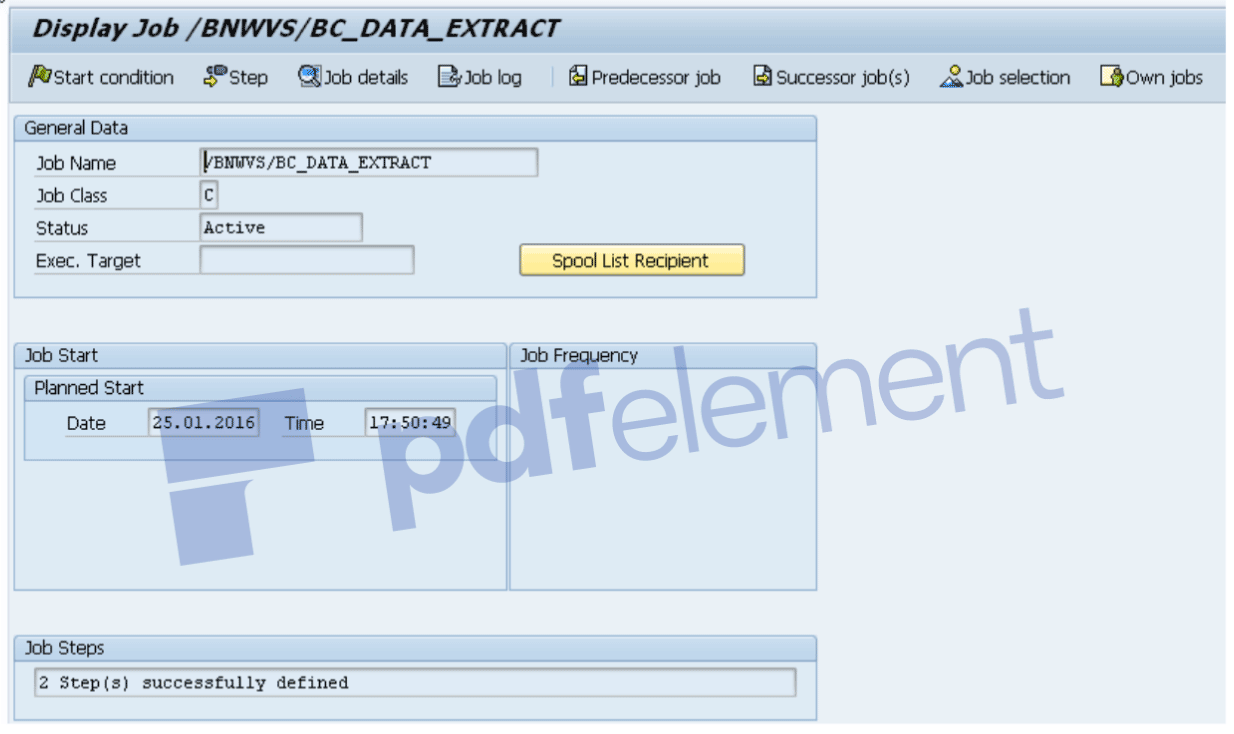 You can check using tcode SM37 to see the user executing the job  /BNWVS/BC_DATA_EXTRACT.